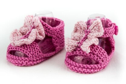 Ruffle Front Baby Sandals