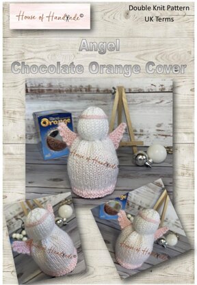 Angel Chocolate Orange Cover Knitting Pattern