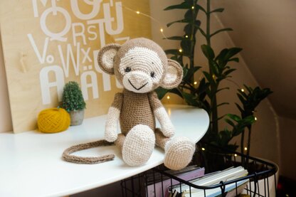 Crochet Monkey Toy Pattern