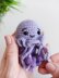 Jellyfish crochet pattern, small amigurumi sea creature pattern