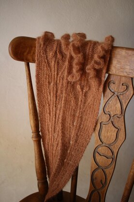 Parnassia shawl