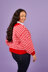 Take It Slow Sweater - Free Jumper Knitting Pattern for Women in Paintbox Yarns Chenille by Paintbox Yarns