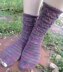 Gossamer Butterfly Socks