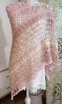 Triangular Scarf "Charila"