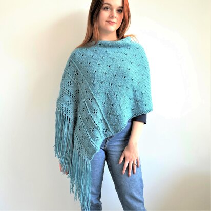 Sea Sparkle Poncho/Wrap