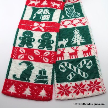 Meowy Christmas Scarf