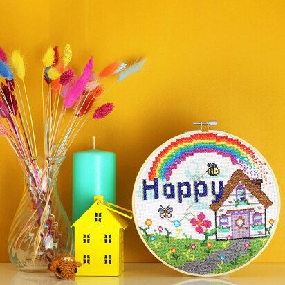 Ellbie Co. Happy Home Cross Stitch Kit