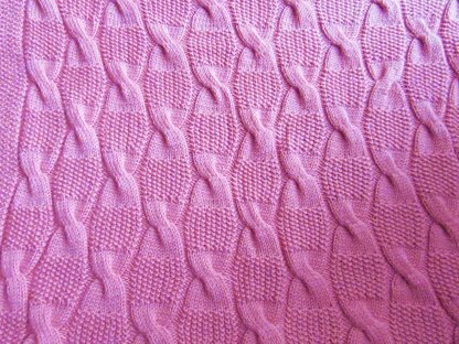 Cable & Seed Baby Blanket