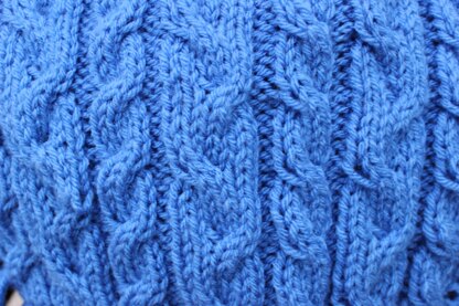 Hooded Knit Cowl, Circular Knitting Machine Patterns, Littlejohn's Yarn
