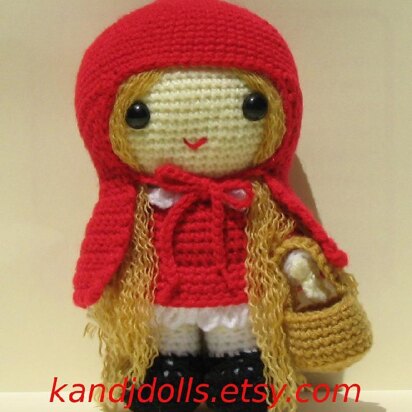 Red Ridding Hood Amigurumi Pattern