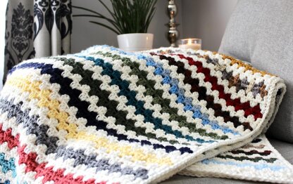 Rainbow Scrappy Blanket