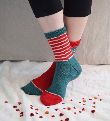 Christmas Capers Socks