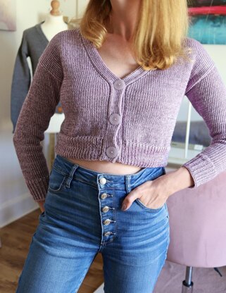 "Girlfriend Cardigan" Sweater and Dress