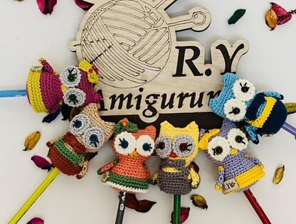 Amigurumi magical owl