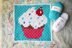 Sprinkled Cupcake C2C Square