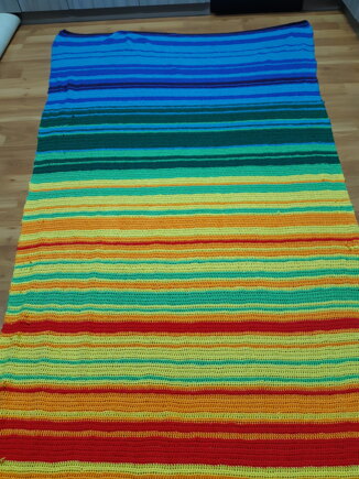 Temperature Blanket 2018 #2