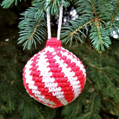 Christmas ornaments Amigurumi set of 3