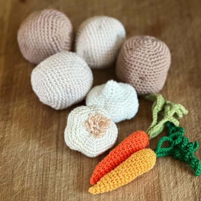 Crochet Garlic Pattern