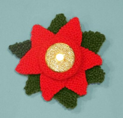 Poinsettia Tea Light Holder