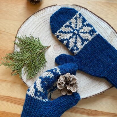 Snowflake Mittens