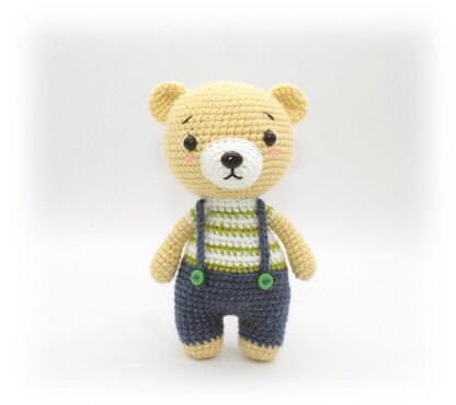 Eddie Bear Crochet Pattern