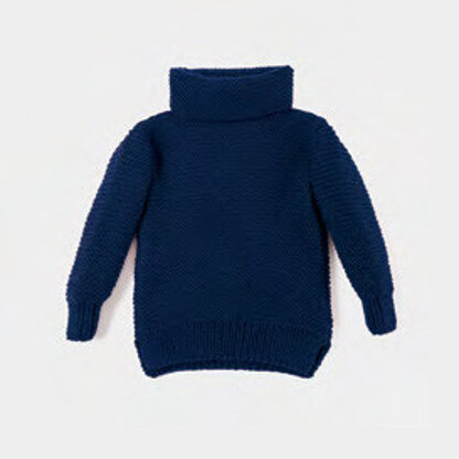 Sweater in Rico Essentials Soft Merino Aran - 801 - Downloadable PDF