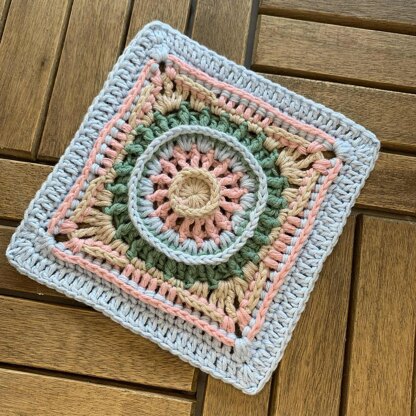 Ice cream granny square