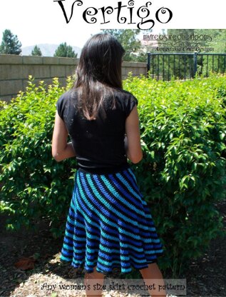 Vertigo spiral skirt