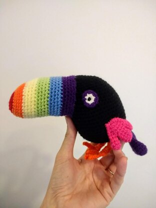 Larry, the Rainbow Toucan