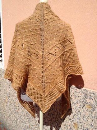 Brown Sugar Shawl