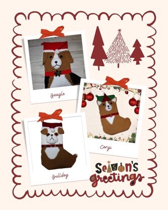 Dog Christmas Stockings ebook
