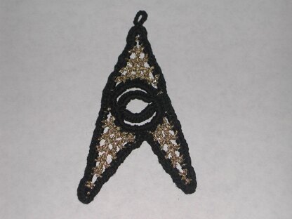 Star Trek TV Sciences Insignia Ornament C-009