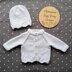 Annalisa Baby Cardigan Jacket and Hat