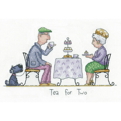 Heritage Tea for Two Cross Stitch Kit