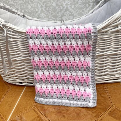 Baby Blanket Crochet Pattern #642