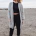 Chunky Wheat Petals Cardigan