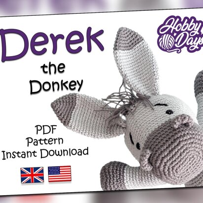 Amigurumi Derek the Donkey