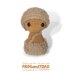 Prehistoric Caveman Stone Age Neanderthal Doll - Amigurumi Crochet