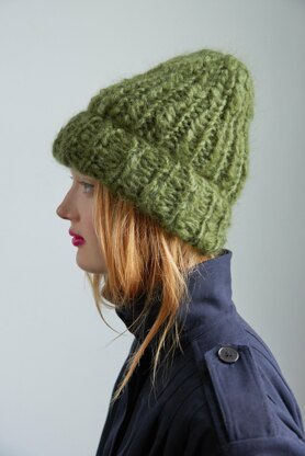 Loopy Mango Mohair Beanie