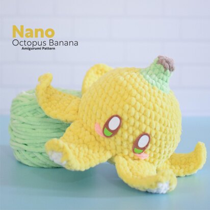 Otto the Octopus Amigurumi Crochet Pattern Digital Download