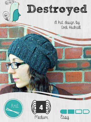 Destroyed - The Slouchy Beanie