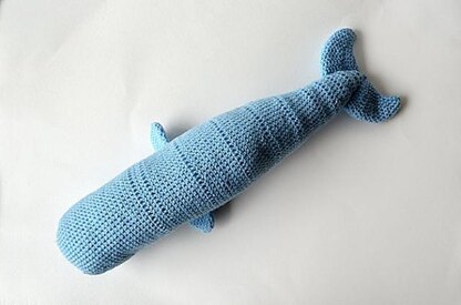 Moby Dick the Whale Crochet Pattern, Whale Amigurumi