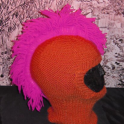 PUNK MOHICAN BALACLAVA & BEANIE