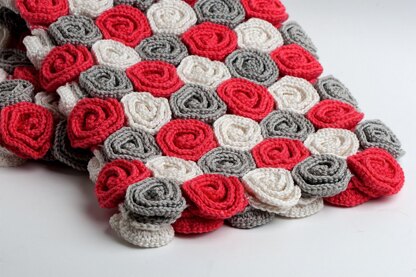 Rose Field Baby Blanket