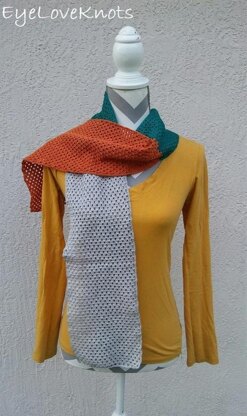 Rustic Granny Stitch Scarf