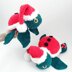 Amigurumi turtle Christmas