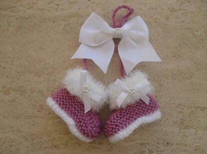 Baby Booties Pram Charm Baby Shower