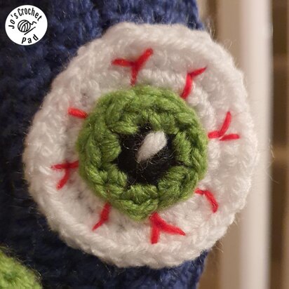 Eye Applique/Embellishment Crochet pattern