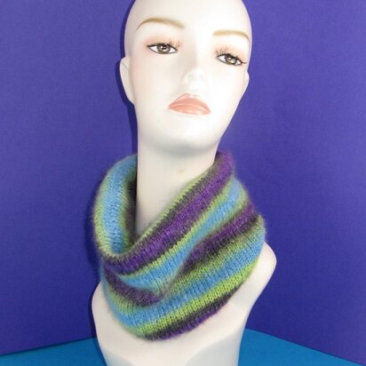 Angel Prints Mohair Cowl