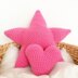 Star and Heart Pillow
